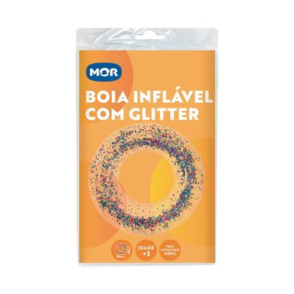 Imagem de Boia Inflável com Glitter Sort Mor