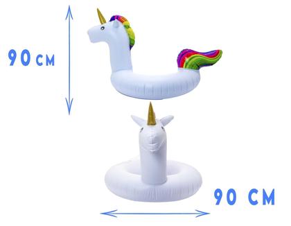 Imagem de Boia inflável de Unicórnio Gigante de 90cm