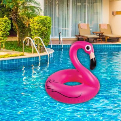 Imagem de Boia Inflável Flamingo 90cm - Importway