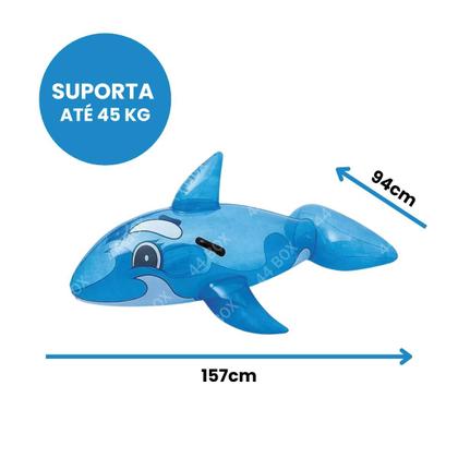 Imagem de Bóia Inflável Gigante Baleia Piscina Praia Criança Adultos