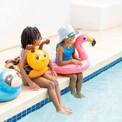 Imagem de Boia Inflável Infantil Animaizinhos Zoo Média Diversão Intex