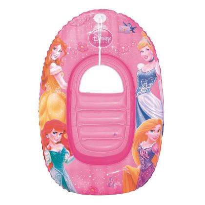 Imagem de Boia Inflável Infantil Bote Princesas Disney Bestway 001154 Mor