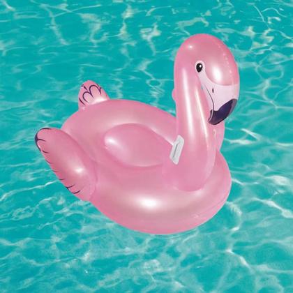 Imagem de Boia Inflável Infantil com Alça Divertida Flamingo Bestway