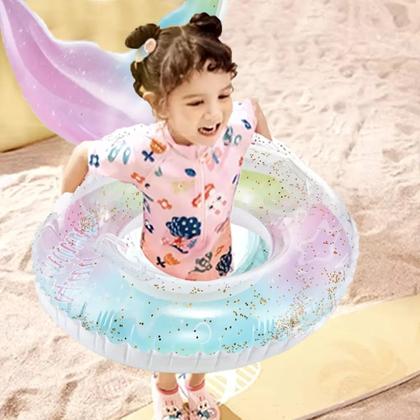 Imagem de Boia Inflável Neon Redonda Piscina Criança Adulto +8 Anos