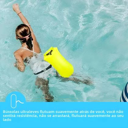 Imagem de Bóia Inflável Para Natação, Saco Seco Towable, Bóia Aberta Para Segurança Em Esportes Aquáticos