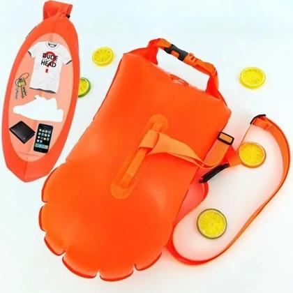 Imagem de Bóia Inflável Para Natação, Saco Seco Towable, Bóia Aberta Para Segurança Em Esportes Aquáticos