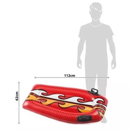 Imagem de Boia inflável prancha intex suporta até 40kg 112x62cm