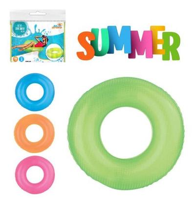 Imagem de Boia Neon 85 Cm Redonda Inflável Piscina Praia