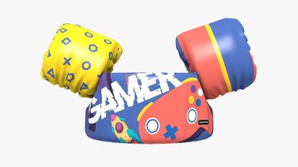 Imagem de Boia Sea Float Salva Vidas Infantil 25 a 35kg Gamer