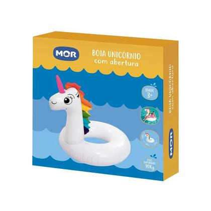 Imagem de Boia Unicornio Com Abertura Mor