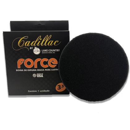 Imagem de Boina de Espuma Preta Cadillac Force 3,5 Polegadas - Macia