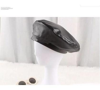 Imagem de Boina  Feminina Francesa   Pu Moda Luxo Outorno-inverno