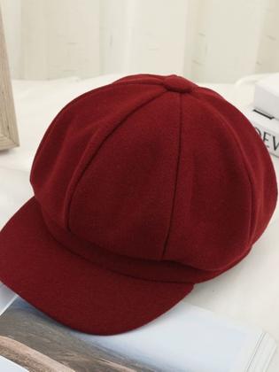 Imagem de Boina francesa gorro liso feminina elegante