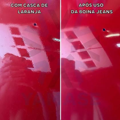 Imagem de Boina Jeans 5'' Polimento Corte Repintura Casca De Laranja