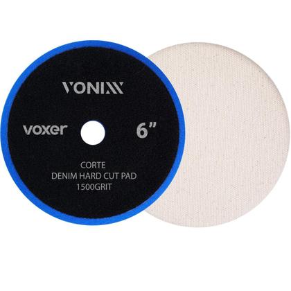 Imagem de Boina Jeans Corte Remove Casca de Laranja Lixamento Automotivo Vonixx