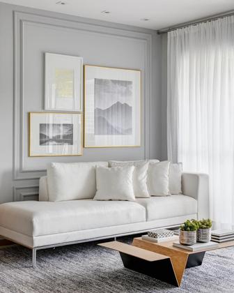 Imagem de Boiserie Rodameio 4 metros x 4cm Branco Poliestireno