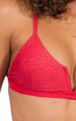 Imagem de Bojo fixo em v vermelho onça