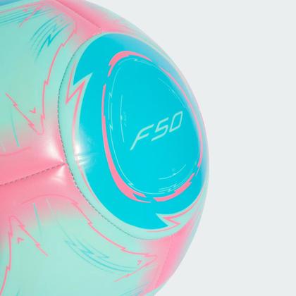 Imagem de Bola Adidas Messi Club Campo Azul e Rosa