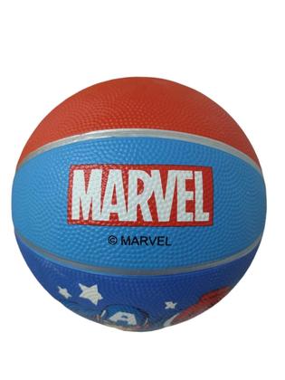 Imagem de Bola basquete marvel capitao america azul/vermelho tam 3