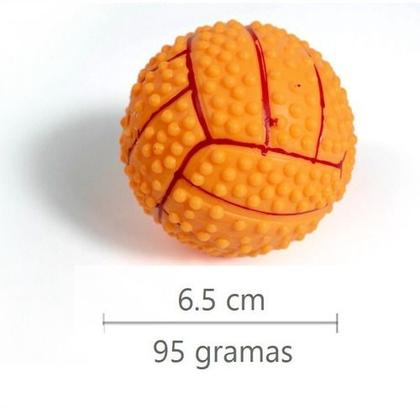 Imagem de Bola Bolinha Pet para Cães Cachorros Pequenos e Filhotes - Bolinha com Guizo