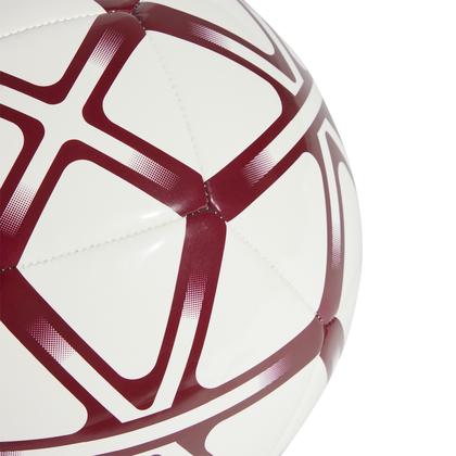 Imagem de Bola Campo Adidas Club Starlancer Cor: Branco E Vermelho
