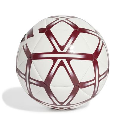 Imagem de Bola Campo Adidas Club Starlancer Cor: Branco E Vermelho