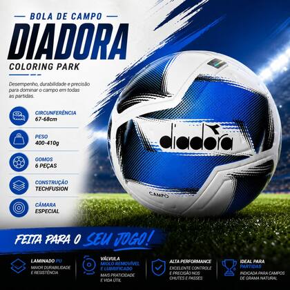 Imagem de Bola Campo Diadora - Coloring Park