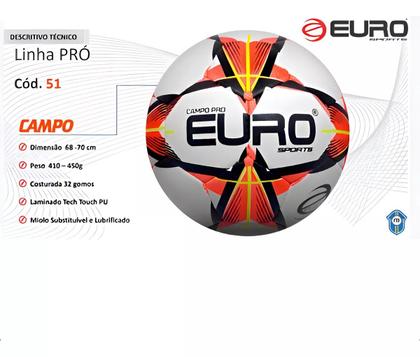 Imagem de Bola campo euro pro tectouch