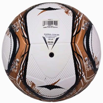 Imagem de Bola Campo Kagiva Slick Marrom + 1 Bomba de Ar