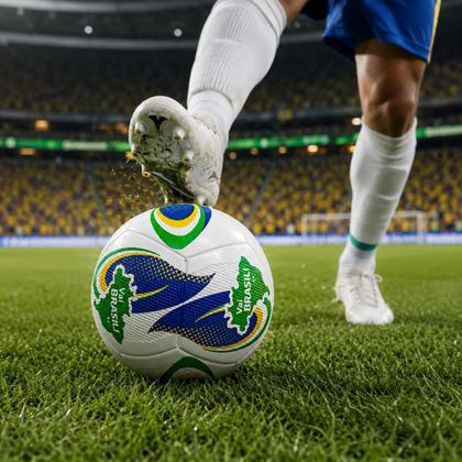 Imagem de Bola Campo Topper Vai Brasil Oficial Serie Copa 2026