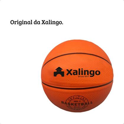 Imagem de Bola de Basquete Infantil Oficial Tamanho 3 Indicado para 4 aos 6 anos Xalingo 28687