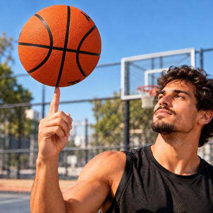 Imagem de Bola de Basquete Penalty Playoff + 1 Bomba de ar