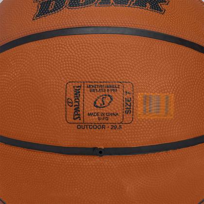 Imagem de Bola de Basquete Spalding Slam Dunk Tam 7 Borracha Laranja