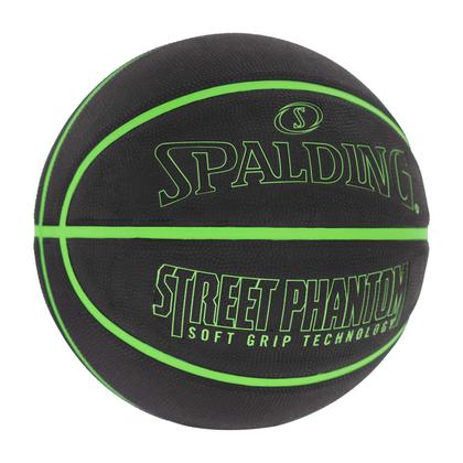 Imagem de Bola de Basquete Spalding Street Phantom Outdoor - Neon Green - Tamanho 29,5