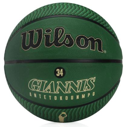 Imagem de Bola de Basquete Wilson NBA Player Icon Giannis Antetokounmpo Tam7