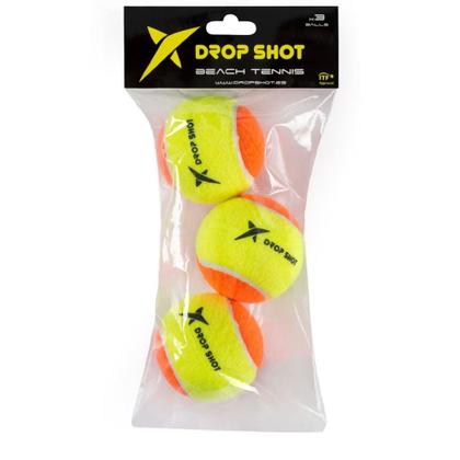 Imagem de Bola de Beach Tennis Drop Shot - Bola Oficial Terno Amarelo e Laranja