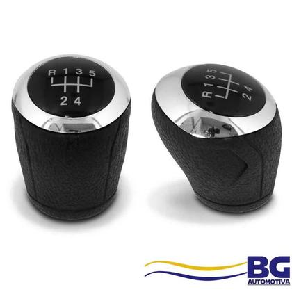 Imagem de Bola de Câmbio de Manopla Preta do Onix/Prisma/Cobalt/Spin/Sonic