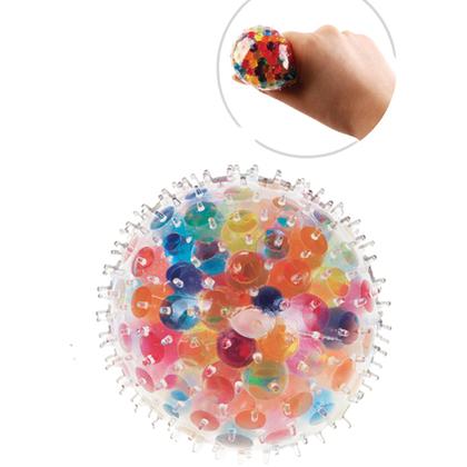 Imagem de Bola De Espremer Esmagar Bolinha Anti Stress Relaxante Cravos Ball