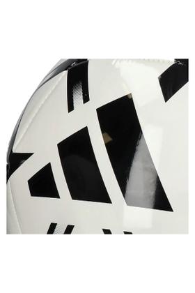 Imagem de Bola de futebol adidas Starlancer Club unissex tamanho 4 branca/preta