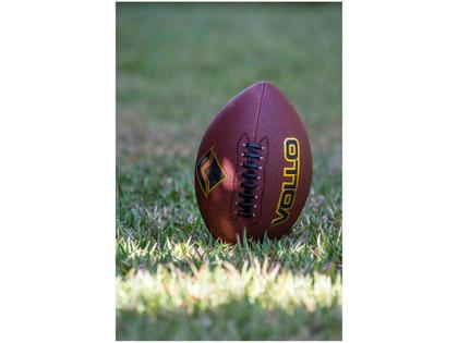 Imagem de Bola de Futebol Americano Tamanho Oficial 9 Marrom Vollo