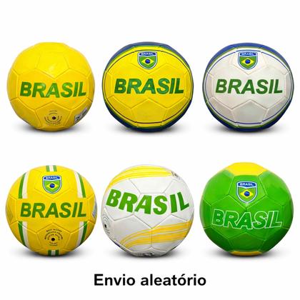 Imagem de Bola De Futebol Brasil Campo ou Futsal Copa 2026 Sortido