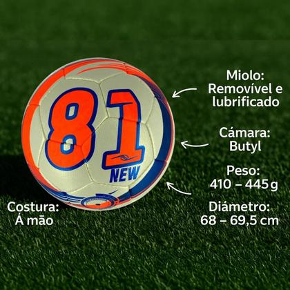 Imagem de Bola De Futebol Campo Dalponte 81 New Costurada A Mão