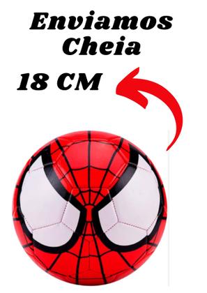 Imagem de Bola De Futebol Campo Homem Aranha Vermelha material sintético