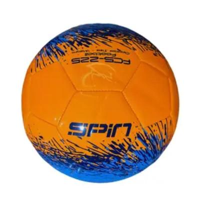 Imagem de Bola de Futebol Campo Spin Training Azul/Laranja FC5225 GRFL Mormaii