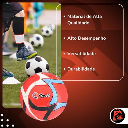 Imagem de Bola De Futebol Campo Tamanho 5 (Cinco) Oficial Sintético Para Campo Cores Sortidas Enviada Murcha
