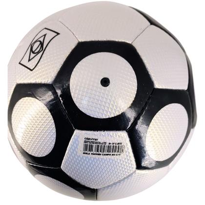 Imagem de Bola De Futebol Campo Topper 90 Oficial Costurada à Mão Cor:Branco+Preto