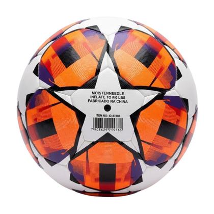 Imagem de Bola De Futebol Champions Tamanho 5 Laranja/Roxo Idea