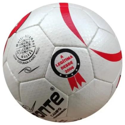 Imagem de Bola De Futebol De Campo Dalponte 81 Star Costurada A Mão Kit 02 Unidades