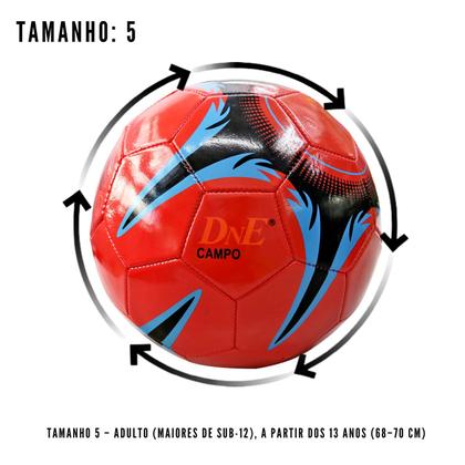 Imagem de Bola de futebol de pvc para campo (tamanho 05)