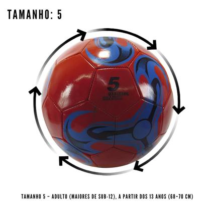 Imagem de Bola de futebol de pvc para campo ( tamanho 05)